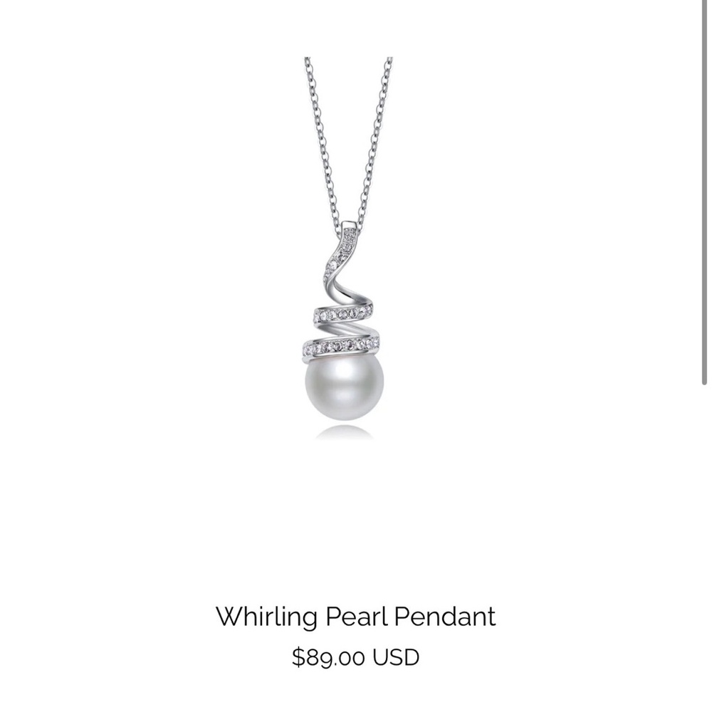 Nic & Syd Whirling Pearl Necklace